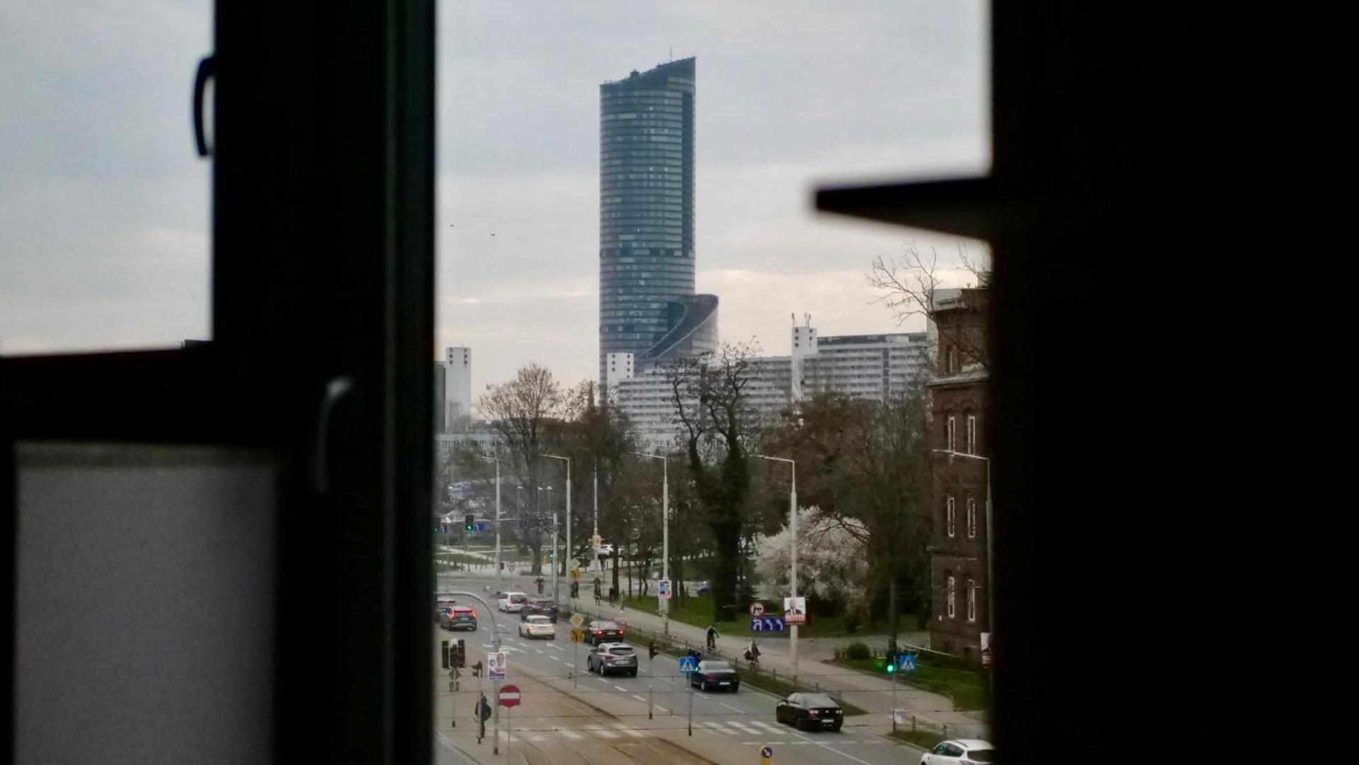 City View Studio Apartman Wrocław Kültér fotó